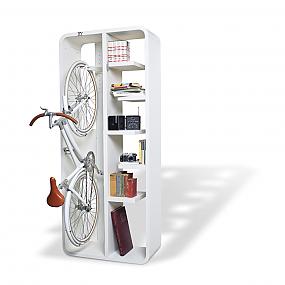 book shelf with fastening for the bicycle-01