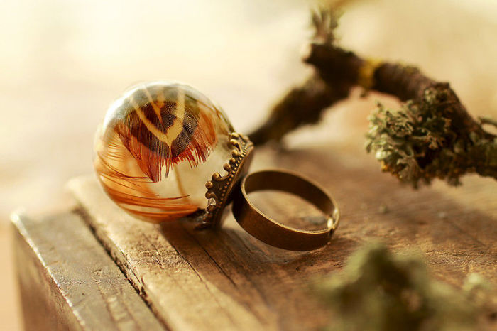 delicate rings with magical scenes inside-16