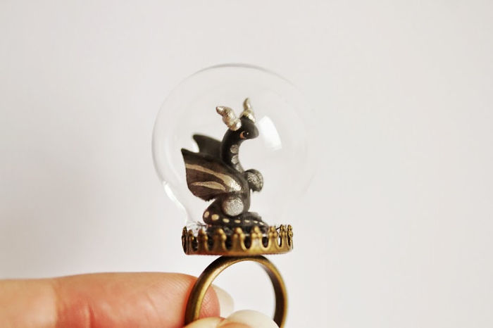 delicate rings with magical scenes inside-26