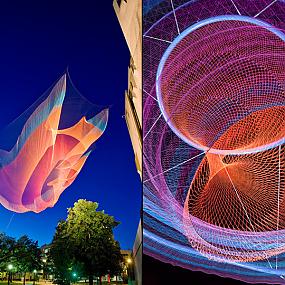 enchanting installation of giant suspended net-04