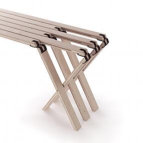 folding bench in modern style-02