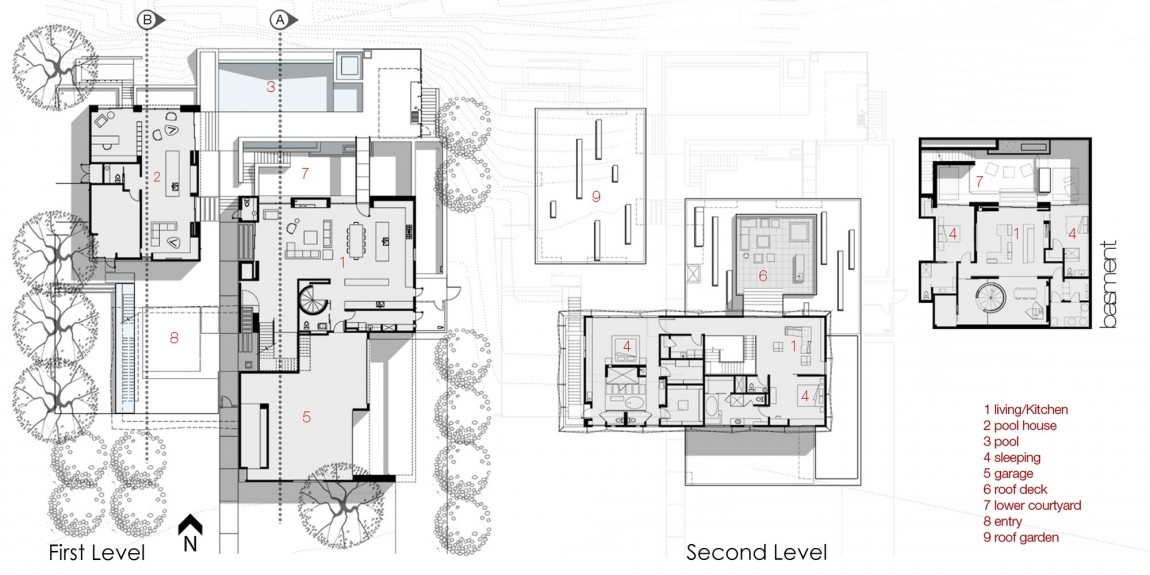 industrial style villa tresarca-28