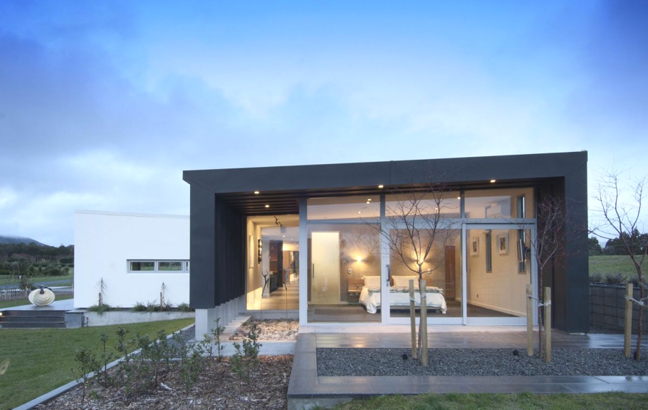 Гостевая спальня особняка Dixon House от Designgroup Stapleton Elliott