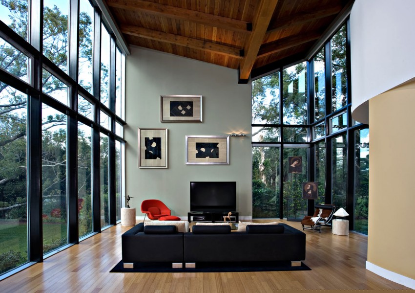 Гостиная апартаментов Residence от мастерской Alfonso Architects