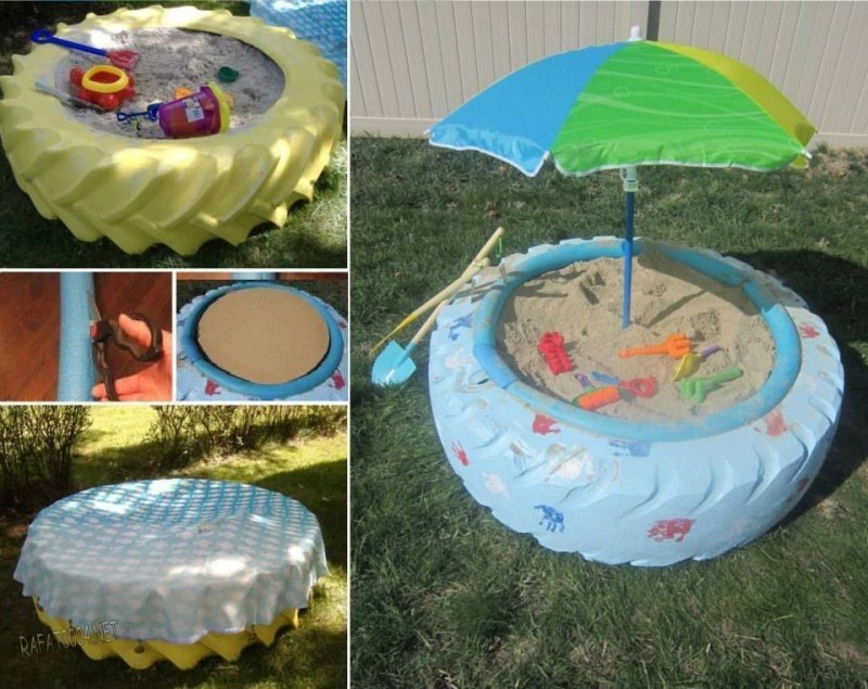 reative ideas to reuse old tires-24