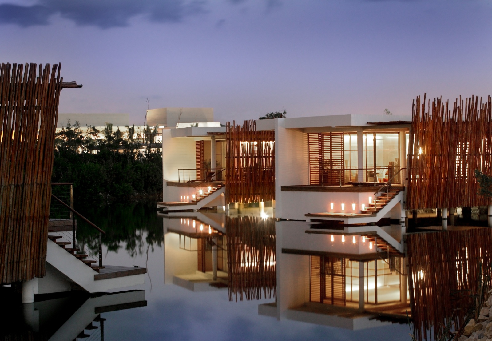 Территория отеля Rosewood Mayakoba