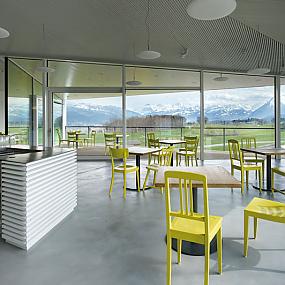 the unusual design of the restaurant alpenblick-04