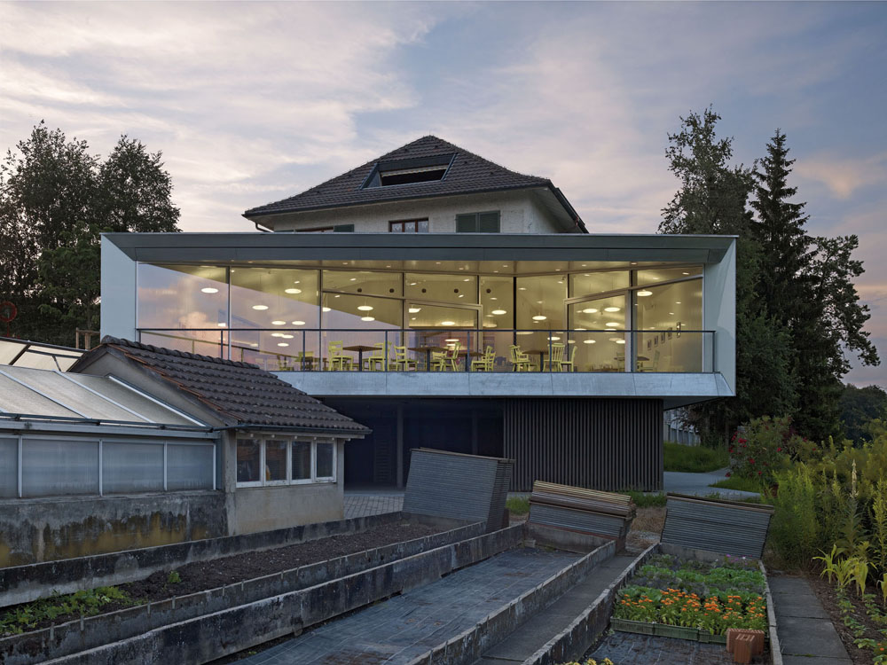 the unusual design of the restaurant alpenblick-14