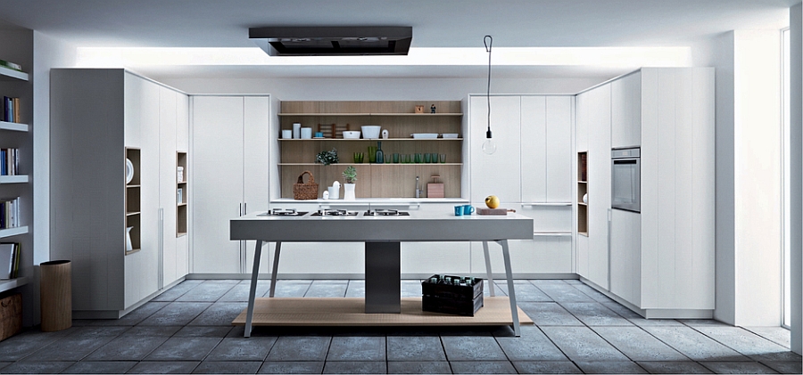 Современный дизайн кухонной зоны от Kalea