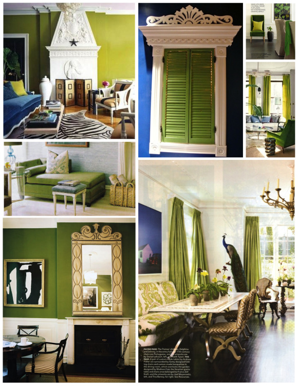 variations of green in the interior-03