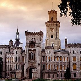 Фасад Hluboka Chateau