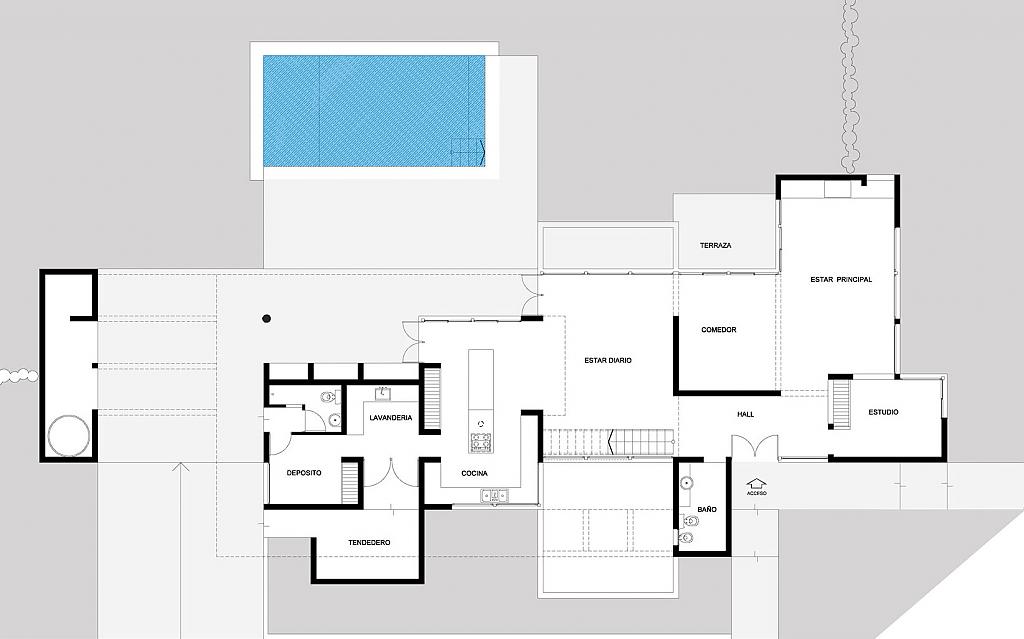 Casa AG от Clement & Rico Arquitectos