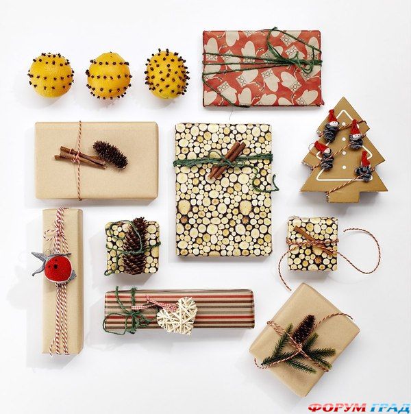 Упаковка подарков с использованием специй