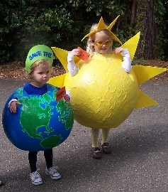 Новогодний костюм Солнышко и Земля