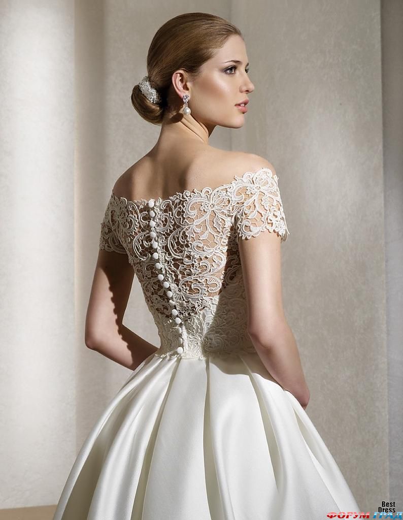 замечательные свадебные платья