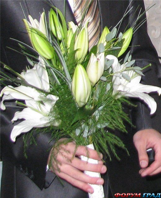 Цветочные композиции наших невест