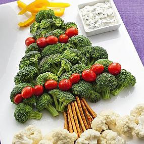 christmas-tree-veggie-platter