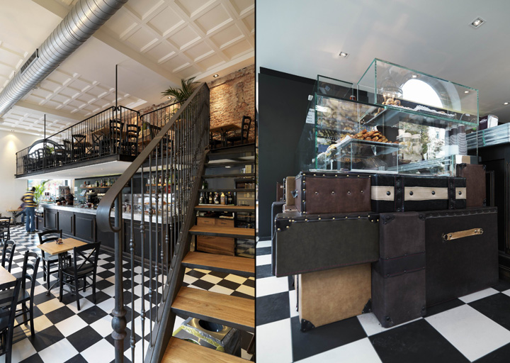 Оригинальный внутренний интерьер элитного бутика Jitrois в Лондоне