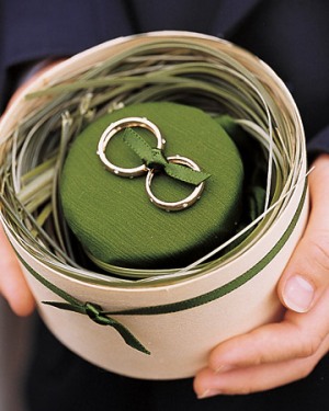 Декор упаковки для колец