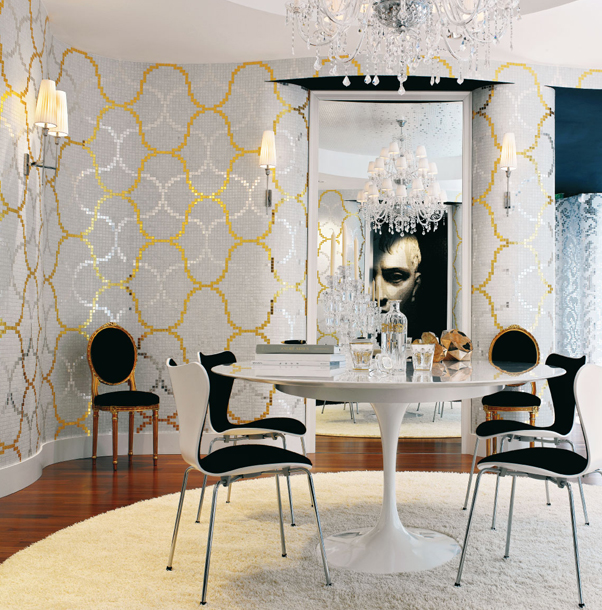 Bold Mosaic Walls Extravaganza