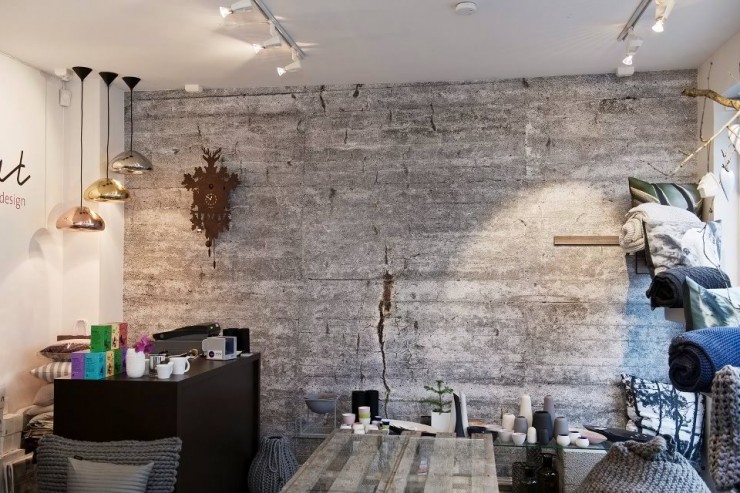 Concrete wallpaper by Tom Hage