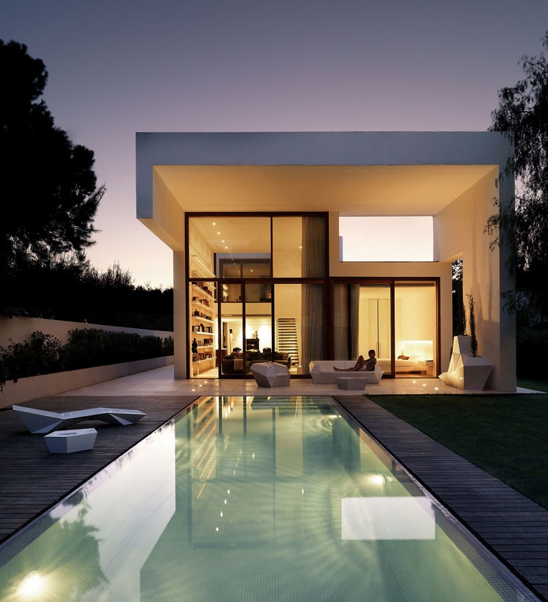 Архитектура и дизайн частного дома в Валенсии