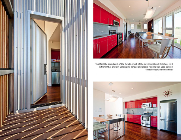 Дизайн интерьера кухни-столовой загородного дома Barndominium