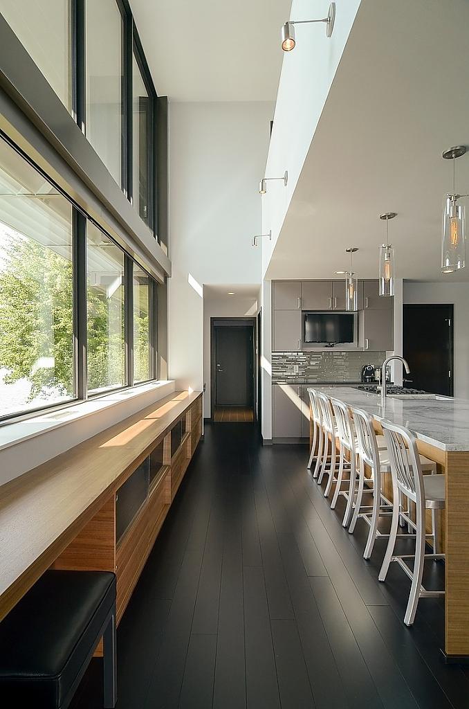 Дизайн интерьера резиденции: кухня-столовая