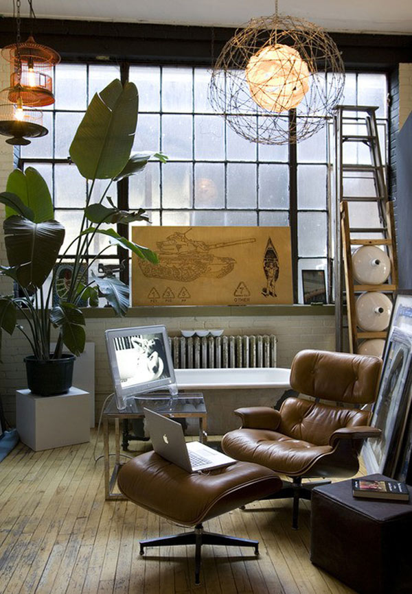 eye-catching interiors featuring the iconic eames lounge chair-08
