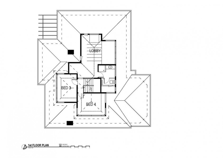 Схема дома Kew-House