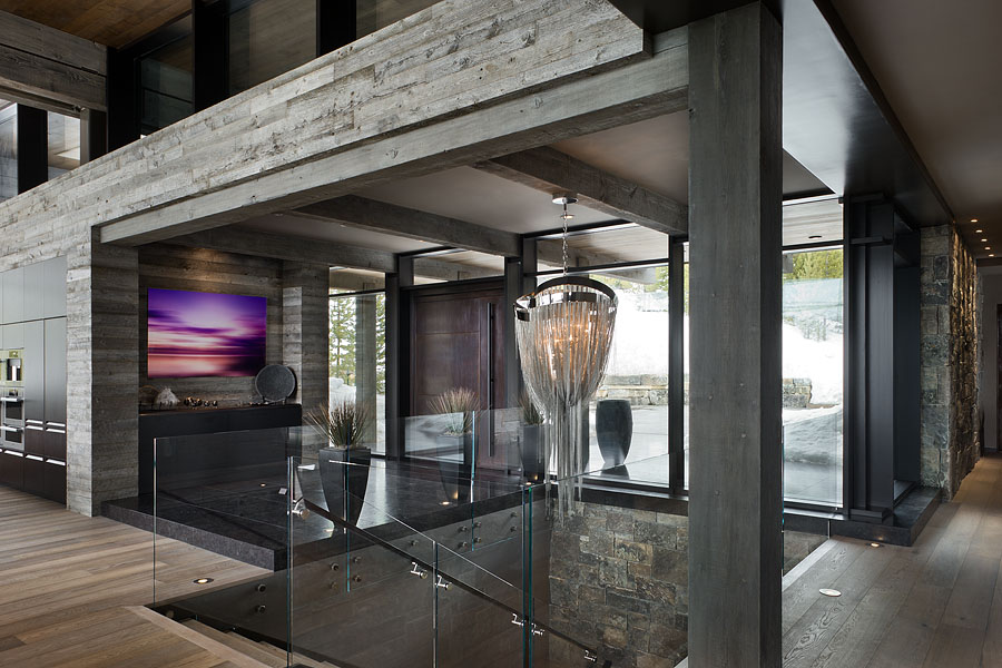 Интерьер коттеджа Lower Foxtail Residence