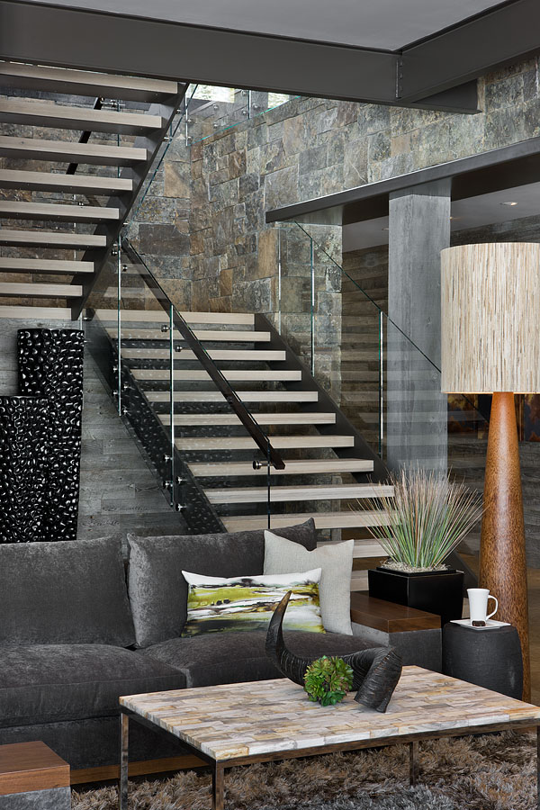 Интерьер коттеджа Lower Foxtail Residence
