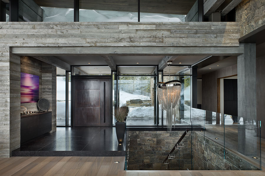 Интерьер коттеджа Lower Foxtail Residence