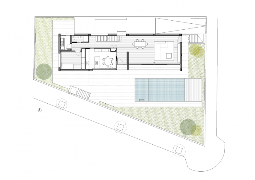 План схема территории резиденции Casa 212