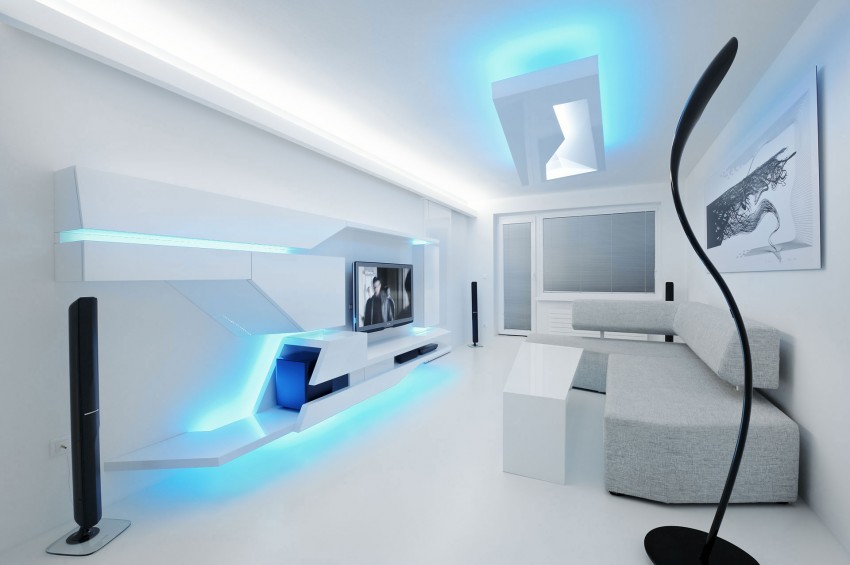 Дизайн интерьера White Apartment