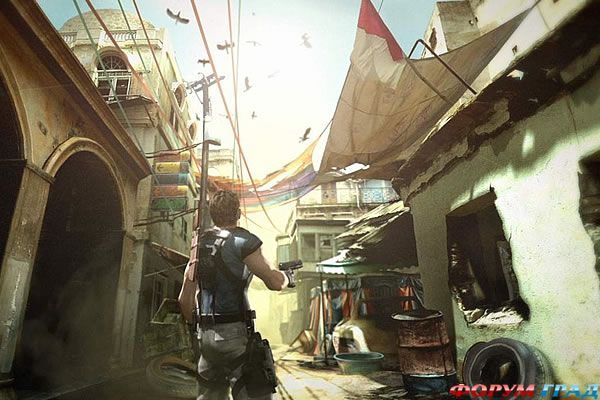 resident evil 5 laser