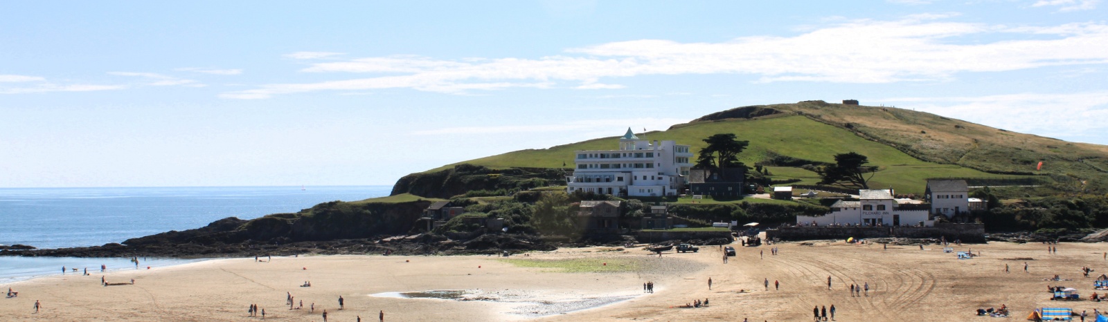 Интерьер отеля Burgh Island Hotel