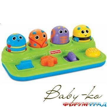 Игрушка Пианино Fisher-Price Веселые букашки.