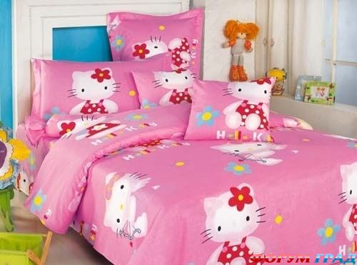Детское постельное белье HELLO KITTY