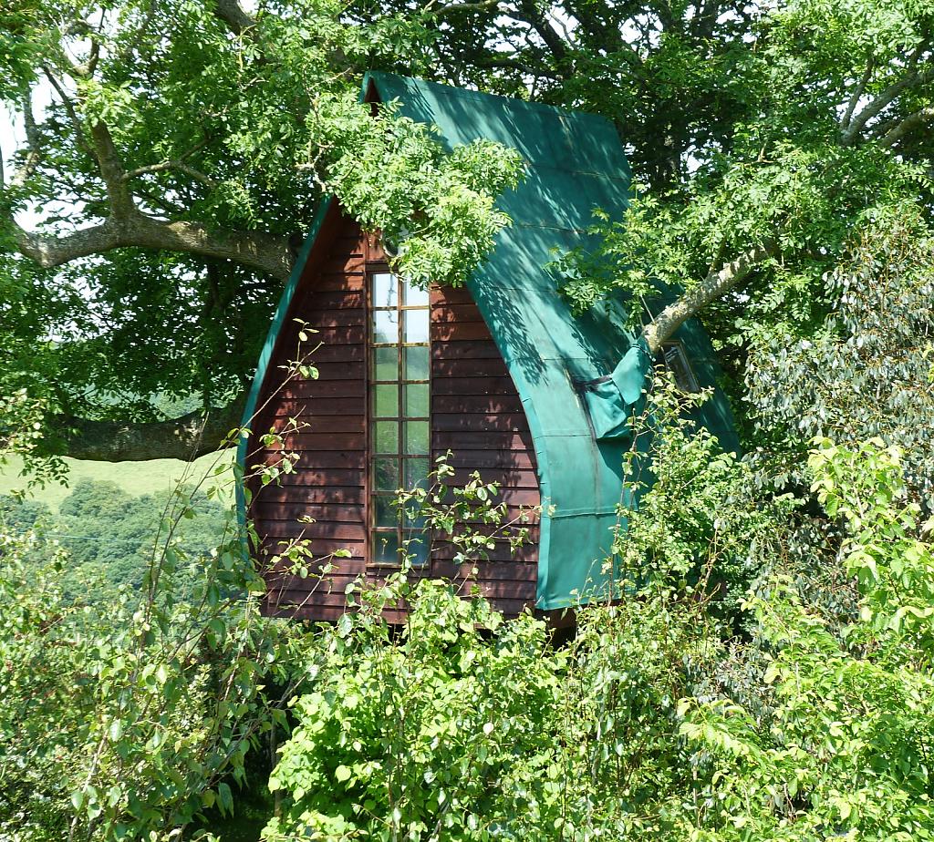 Миниатюрный домик на дереве ручной работы - Tree Sparrow House, Cornwall