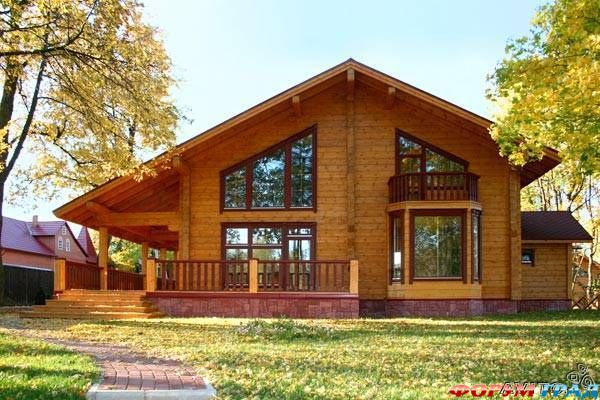 дом из клееного бруса элитное строительство