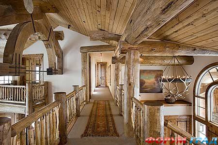 интерьер деревянного дома