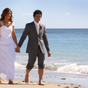 mauritius barefoot wedding 350x228