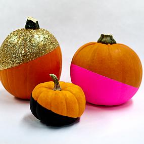 diy-inspiration-no-carve-pumpkin-round