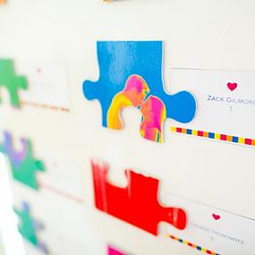 diy-puzzle-wedding-guest-book