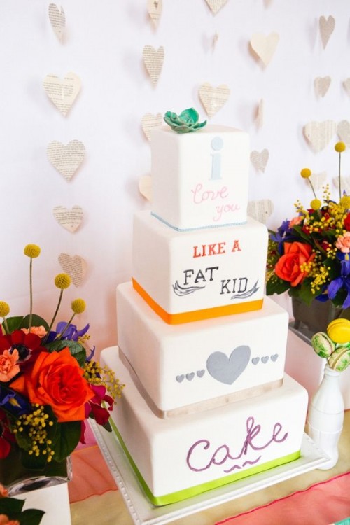 typographic-wedding-dessert-table-in-bright-and-bold-colors