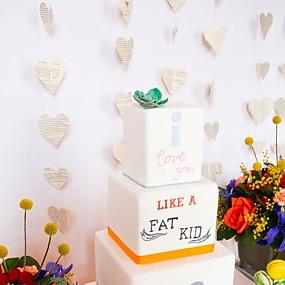 typographic-wedding-dessert-table-in-bright-and-bold-colors