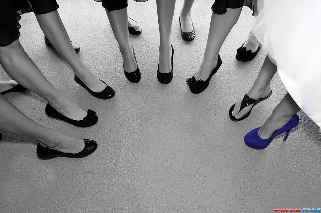 Для ножек невесты