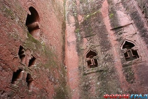 Лалибела - одиннадцать скальных церквей