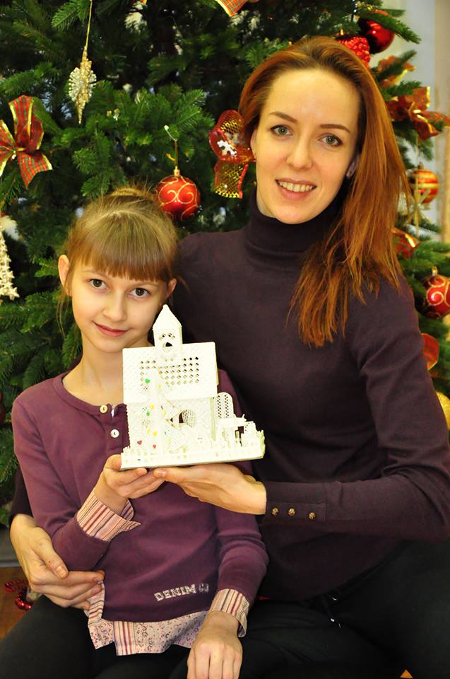 Айсинг - сладкий новогодний дворик